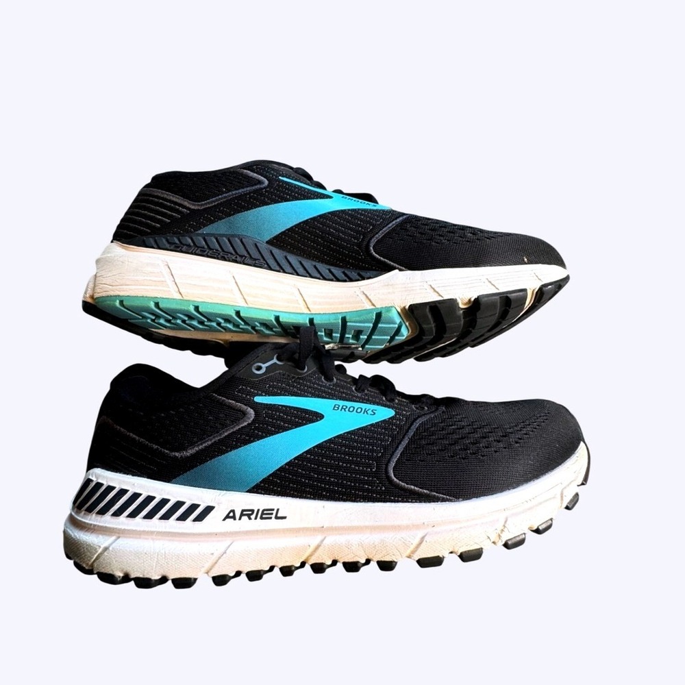 Brooks Ariel 20 Womens Running Shoes Black Blue 1203151B064 Size 10 Medium B